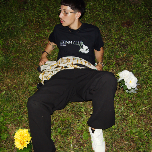 T-Shirt Black, Love Keonh, Love Nature