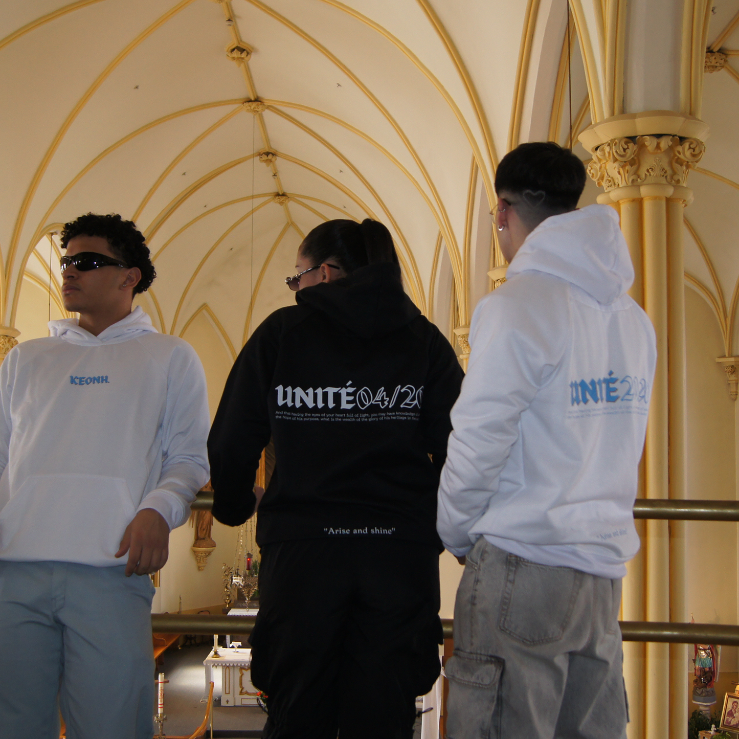 Hoodie Black, Arise and Shine