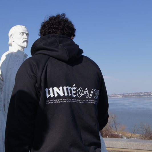 Hoodie Black, Arise and Shine